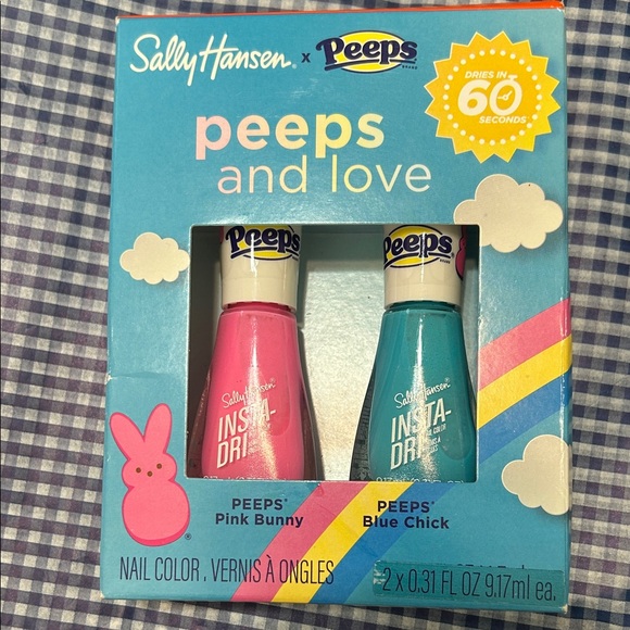 Sally Hansen Peeps Nail Polish Trio - Pink, Blue, Yellow - Picture 2 of 5